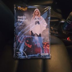 Ghost Poncho Costume