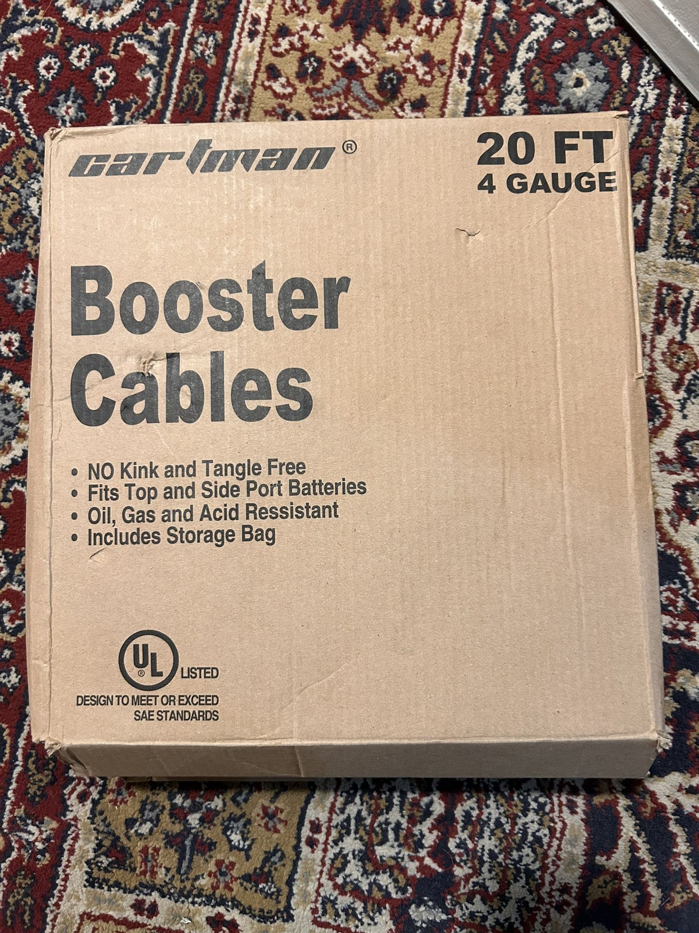 NEW Jumper Cables Booster Cables