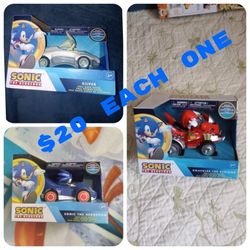 SONIC THE HEDGEHOG CARS 