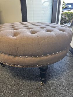 Spirit of Art Coffee color Ottoman Z0026