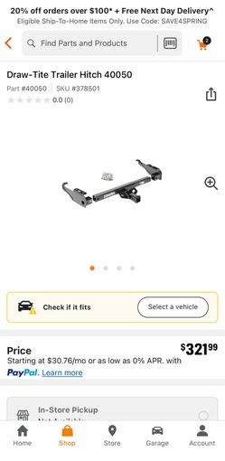 Draw-Tite Trailer Hitch