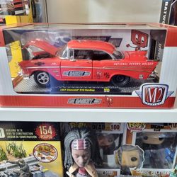 M2 Machines 1:24 Mr. Gasket Co. 1957 Chevrolet 210 Hardtop (Red)