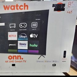 85 Tv Onn Smart 4k Hdtv $55 Down On Finacing Free Delivery. 6 Month warranty