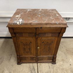 Marble Top Cabinet