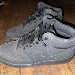 Nike Court Vision Leather Black
