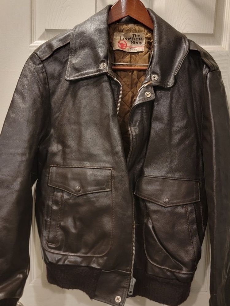 Leather Shop Jacket