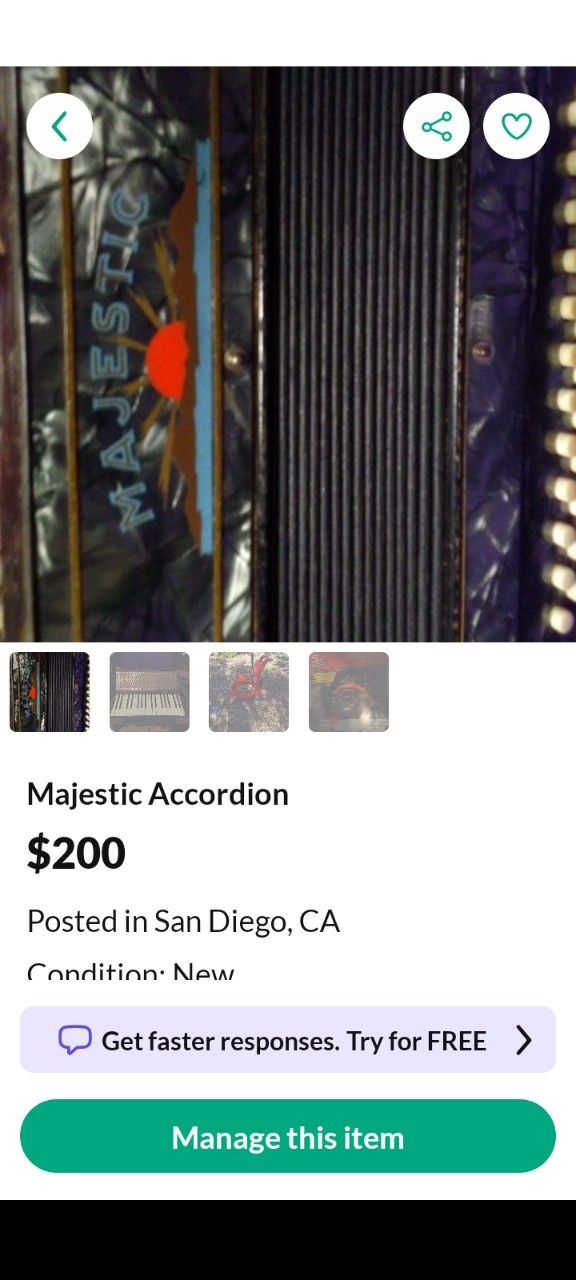 Majestic Accordion