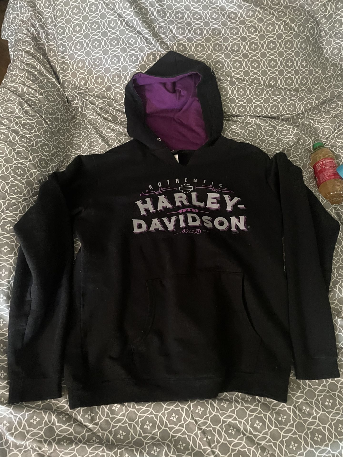 Purple Harley Davidson Hoodie