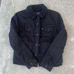 Levi’s shearling denim jacket
