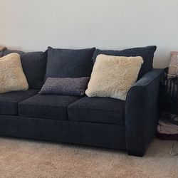 Blue Queen Sofabed (AFW) 