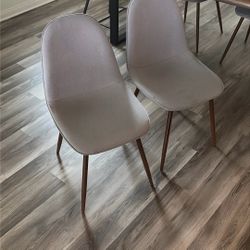 Set of 6 Mid-Century Upholstered Dining Chairs – Target