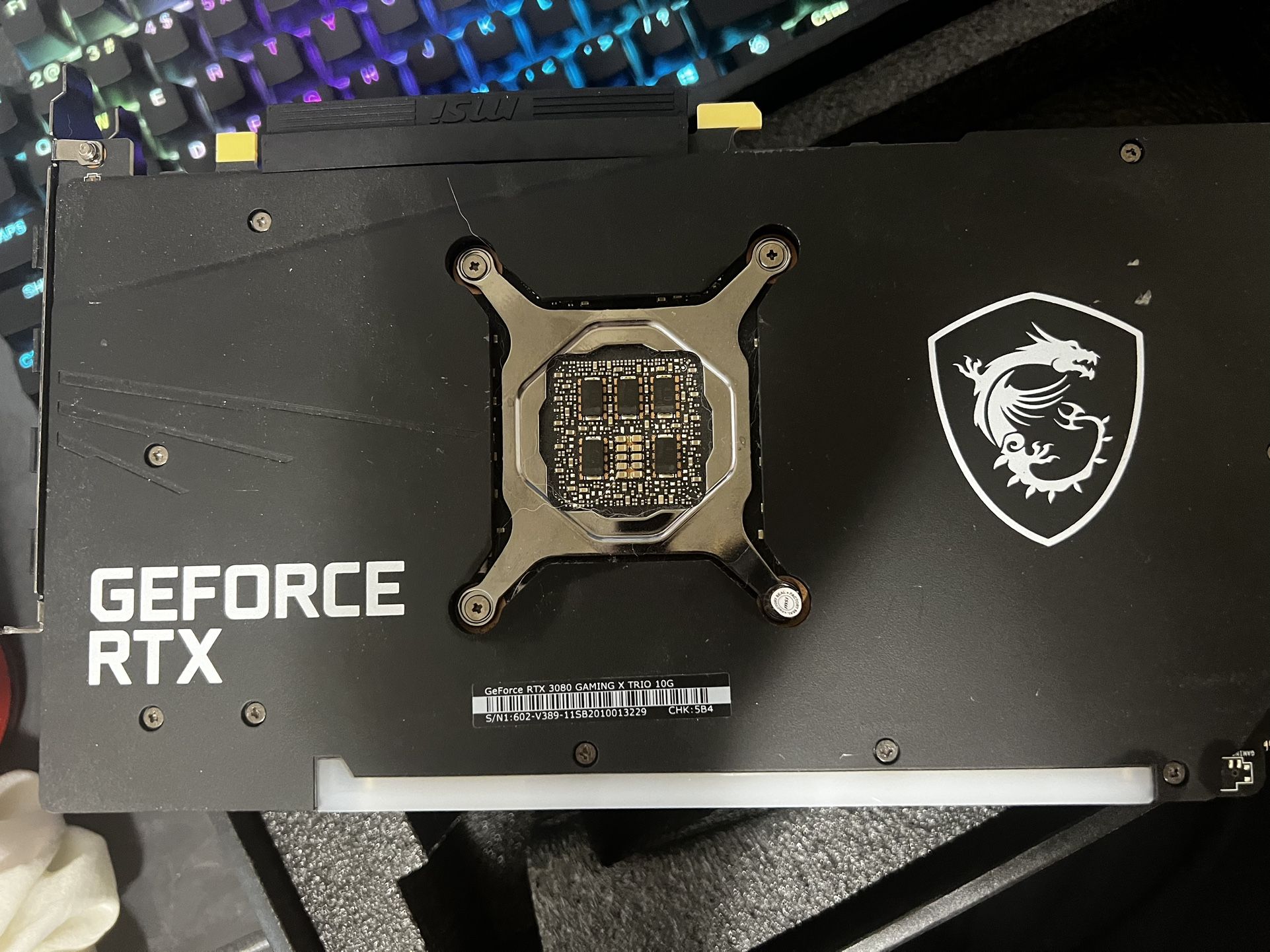 MSI GeForce RTX 3080 Gaming X Trio 10g