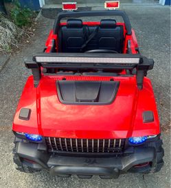 Ausum ride on two seat truck kids