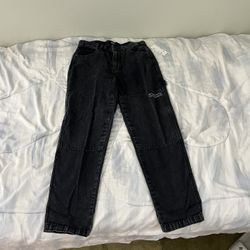BDG Cargo Pants Faded Black