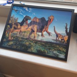 Holographic Dinosaur Wall Hanging