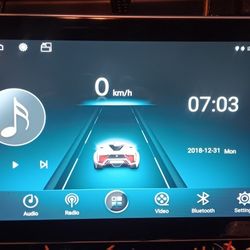 10.1 Touch Screen Radio 90°Rotating Screen 