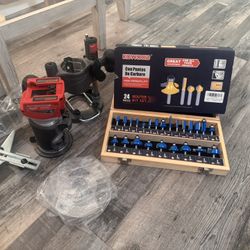 Milwaukee M18 Fuel Compact Router, Plunge Base And Accessories All New Please 👀 Last Picture Over $400 Value Firm$$$$ Or Don’t Text 