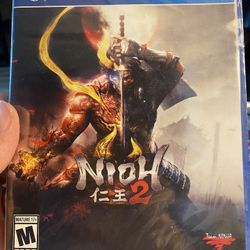 Nioh 2 Ps4 Brand New Factory Sealed 