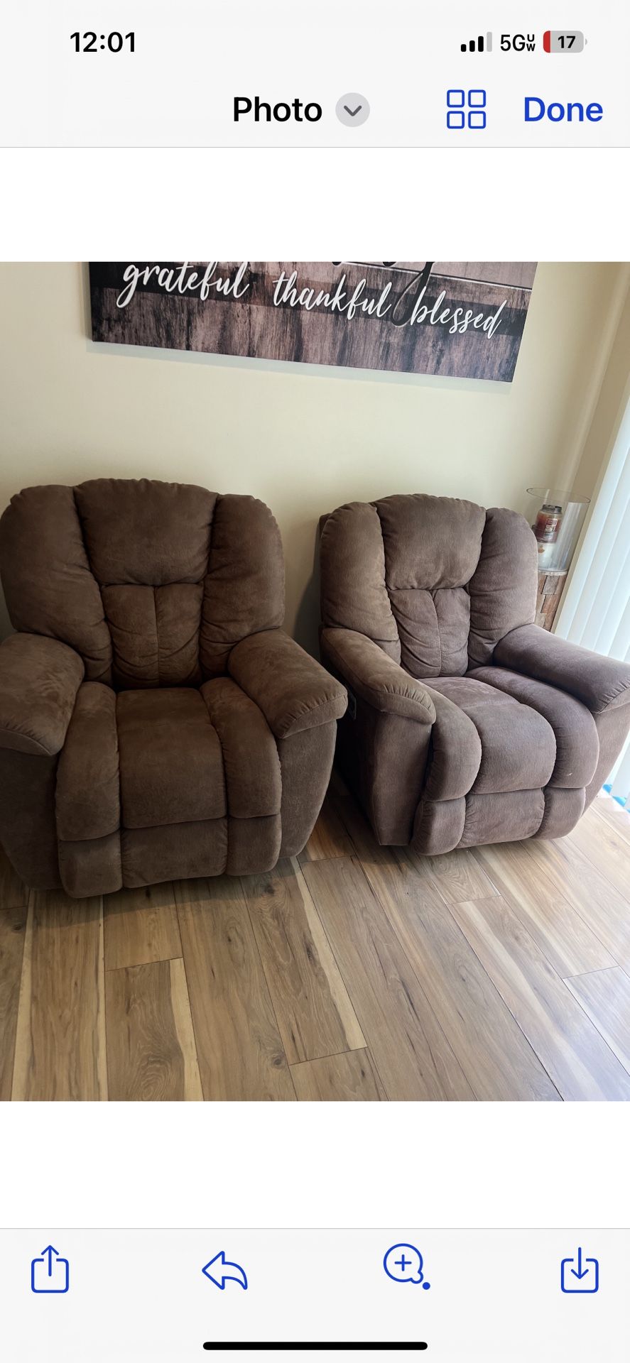 La-z-boy Maverick Power Rocking Recliner