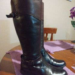 Women's Frye Leather Equestrian Boots 