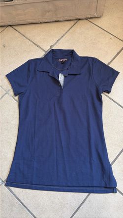 Girls size 16 navy blue uniform shirts