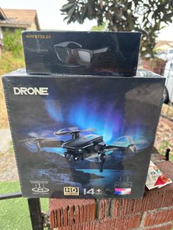 Drone and smart glasses