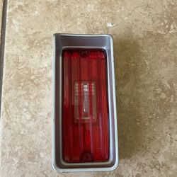 1970 Impala back up taillight lens new GM