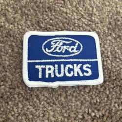 Vintage Ford Trucks Iron on Patch