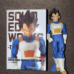 Banpresto Dragon ball Z solid edge work Vageta statue figure