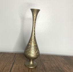 Brass vase made in India