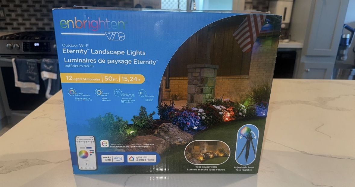 Enbrighten Wi-Fi Eternity Outdoor Landscape Lights (Brand New)