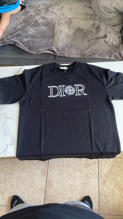 black and white dior shirt size medium