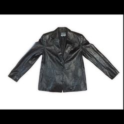 Lafayette 148 Leather Coat Size 12