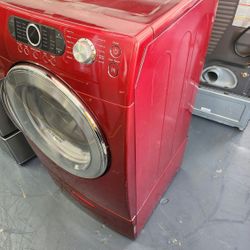 Samsung Ask about Availability Electric Dryer Red