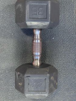 35 pound dumbbell