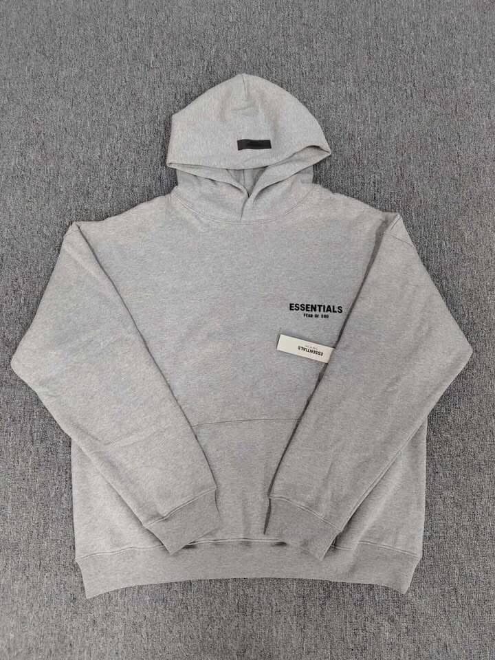 Medium Dark Oat Essentials Hoodie