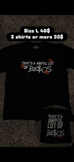 Awful lot of cough syrup shirt