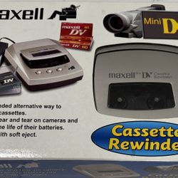 Maxell Cassette Rewinder MDV/RW-1
