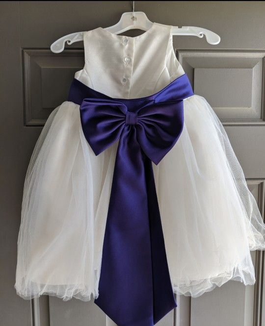David's Bridal Flower Girl Dress 2T