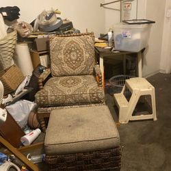 Chair And Ottoman 