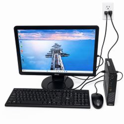 Lenovo Computer i5 W/Windows 11 PRO & Lifetime Office & Adobe Photoshop 8Gb Ram SSD Wifi (FAST)