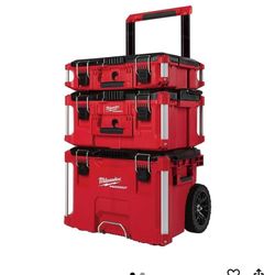 3 Milwaukee Pack Out Tool Boxes 