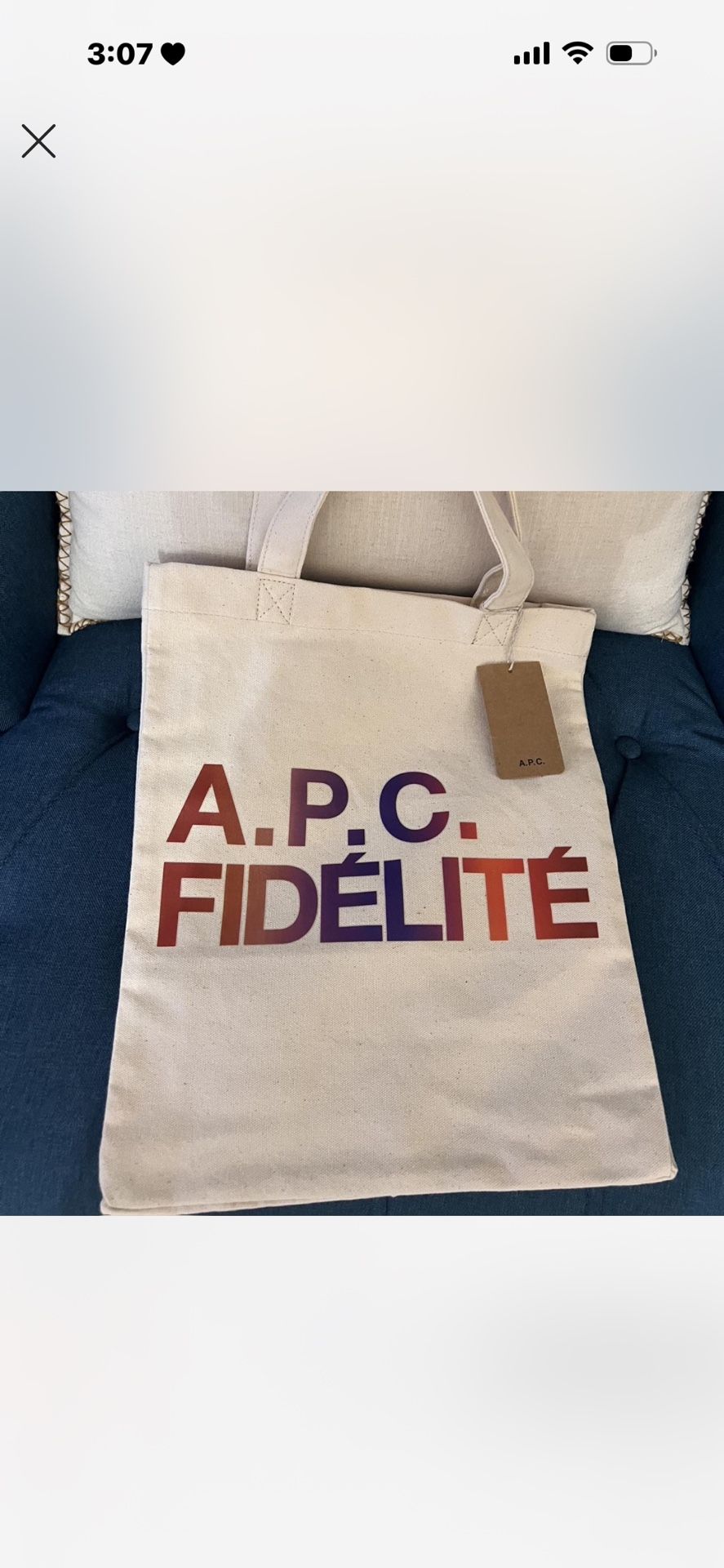 Apc tote bag