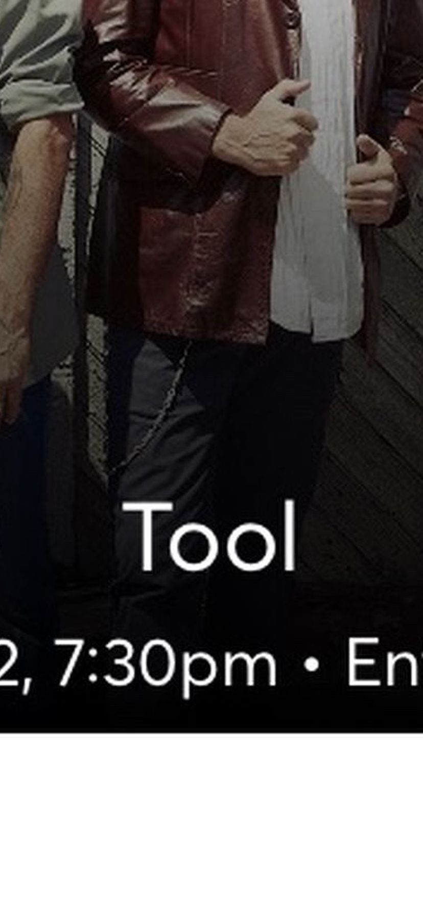 Tool Band Concert Tickets St. Louis