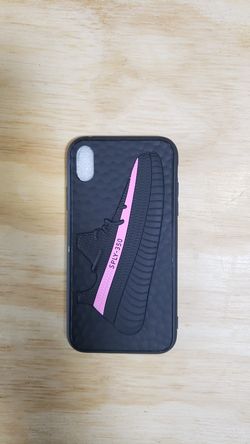 Boost 350 Case For iPhone XR Color Black and Pink