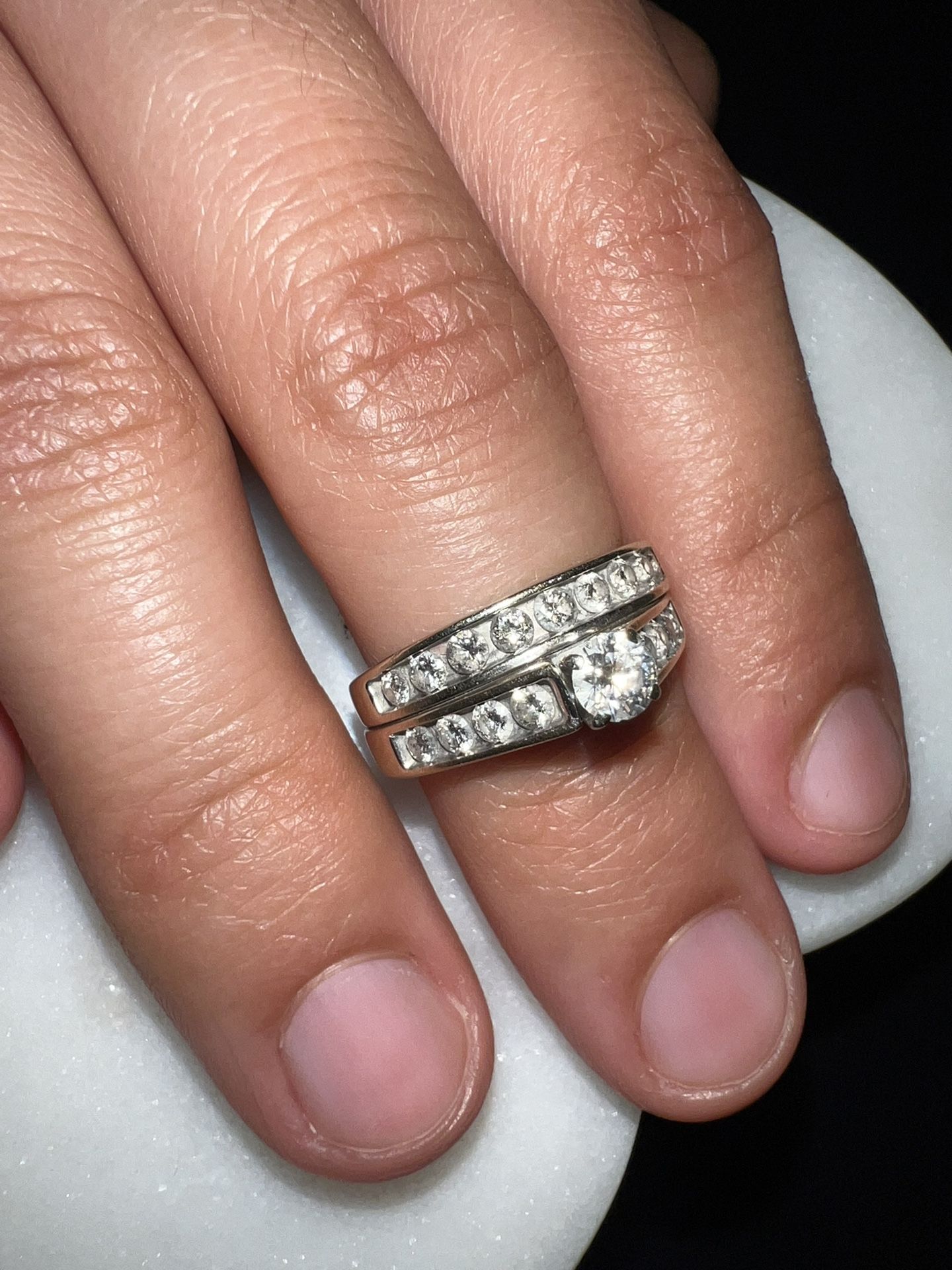 Diamond Engagement Set—1 CTW