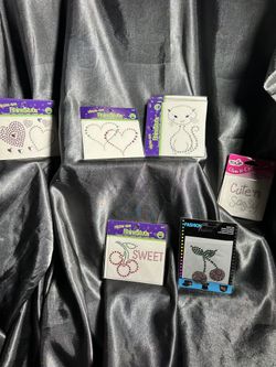 Vintage Iron On Bling Patches 