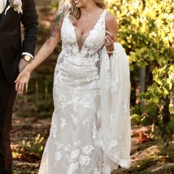 Boutique Mermaid Fit Flare Wedding Dress