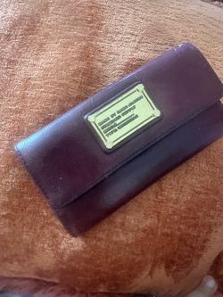 Marc by Marc Jacobs Purple Leather Wallet