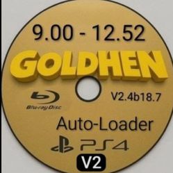 PS4 GoldHEN Blu-ray Disc